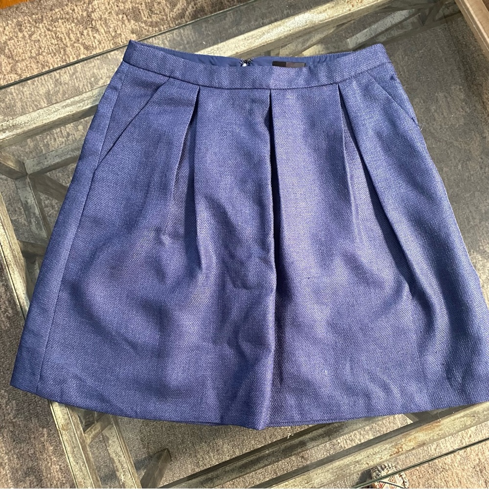 NWOT The Limited a-line skirt with box pleats